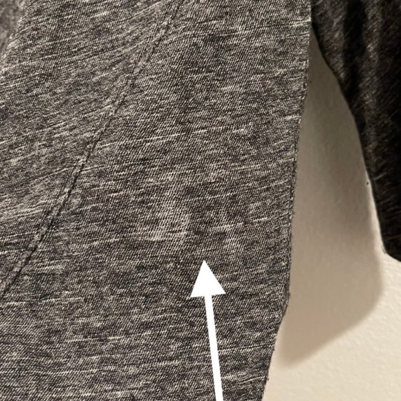 EILEEN FISHER Asymmetrical Grey Sweater - Picture 4 of 4